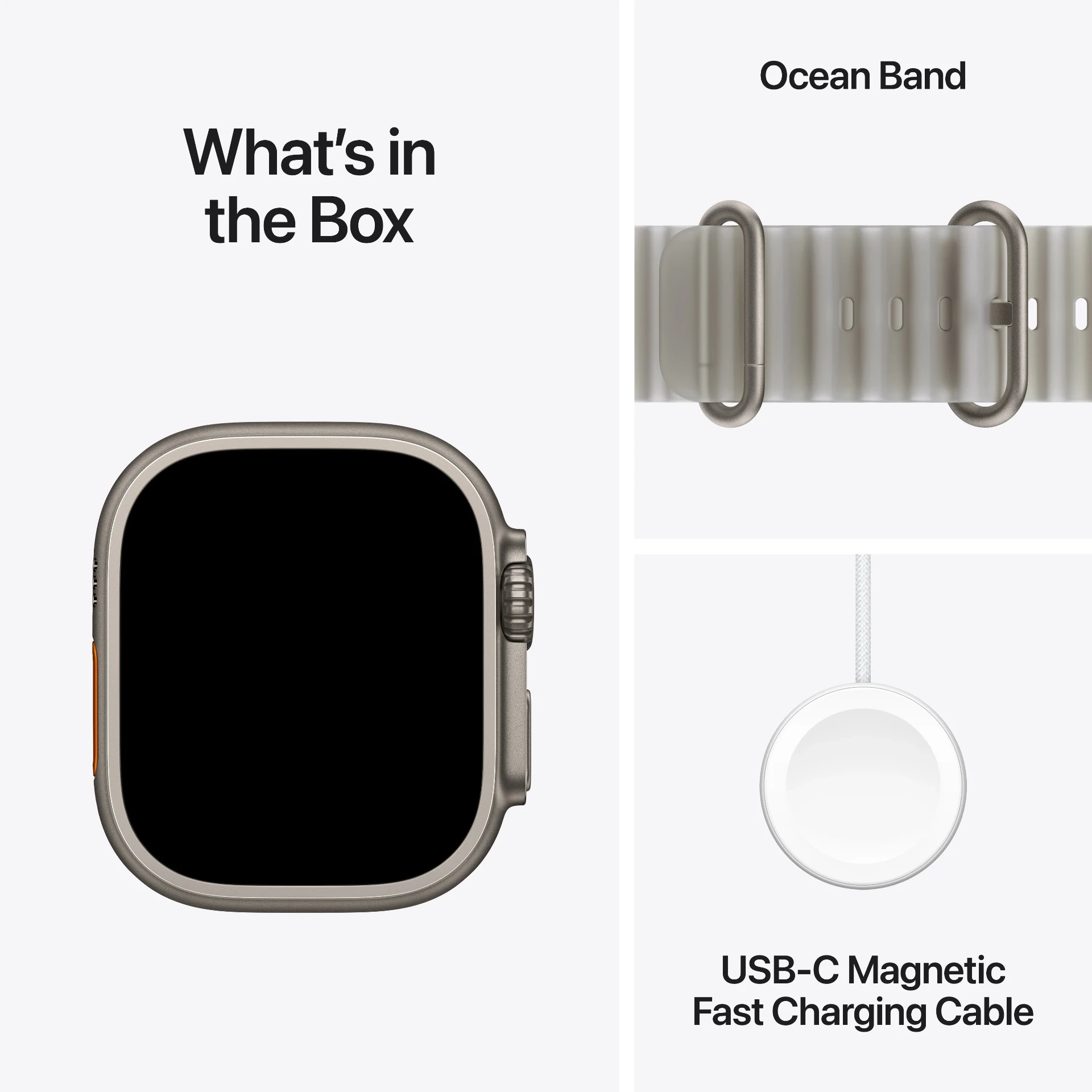 Sadržaj pakiranja Apple Watch Ultra 4 Ocean Band